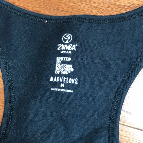 Zumba racer back tank top - Picture 3 of 3